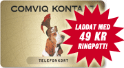 Gratis kontantkort från Comviq